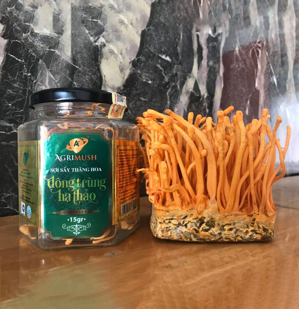 500mg đông trùng hạ thảo premium