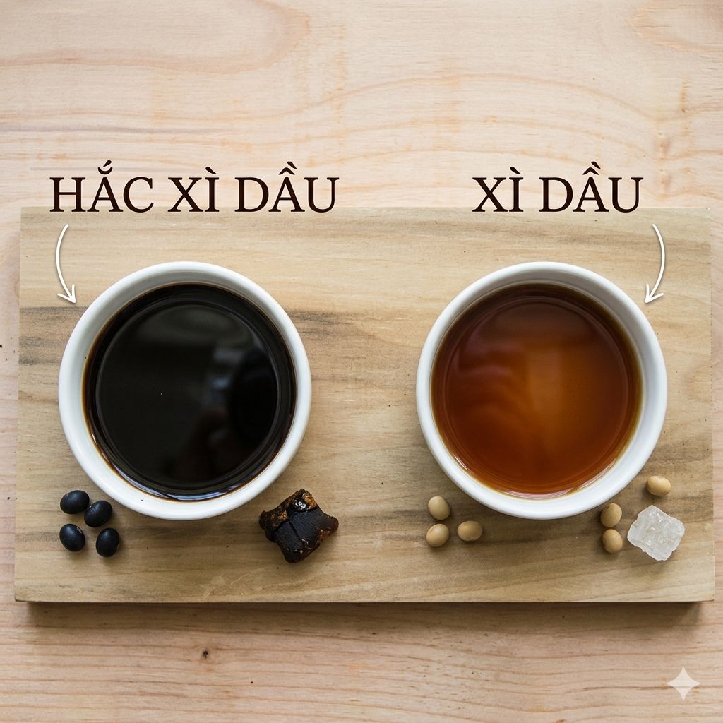 Xì Dầu Và Hắc Xì Dầu Khác Nhau Như Thế Nào? Cách Phân Biệt Chuẩn Nhất