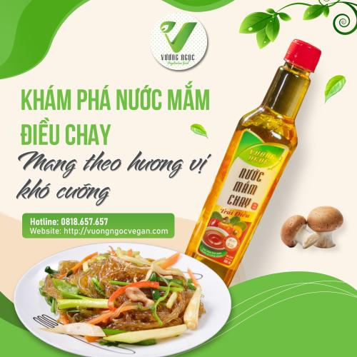 1. Nước mắm chay trái điều có mặn không?