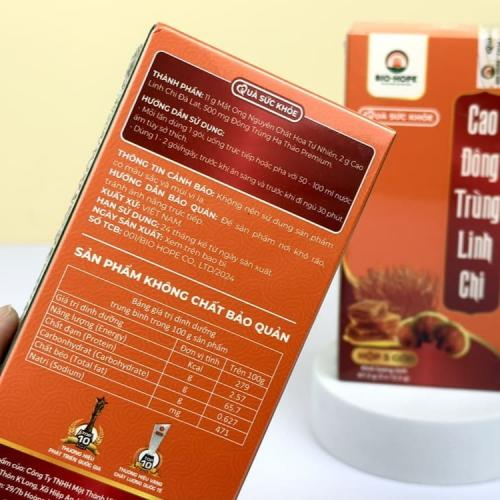 Cách dùng cao đông trùng linh chi an toàn