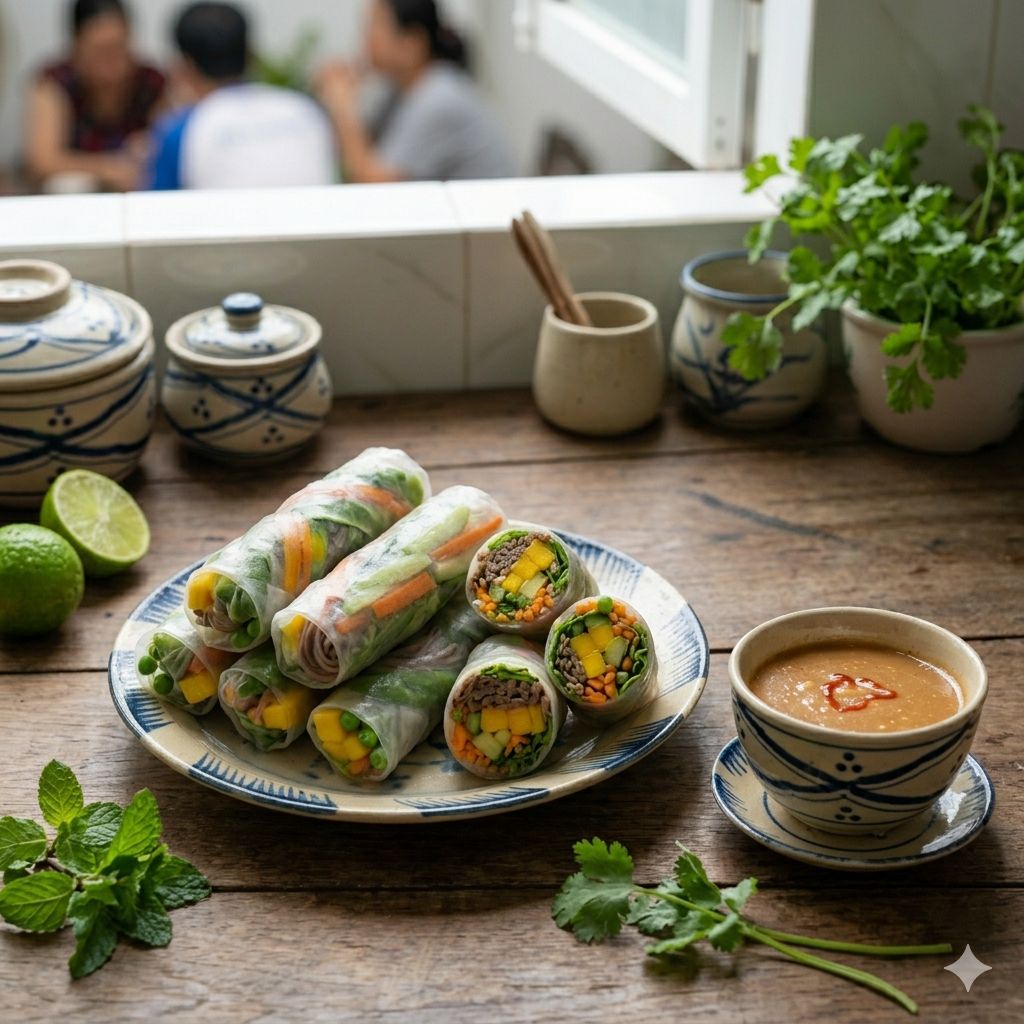 1. Ăn chả giò rau củ mỗi ngày có tốt không?