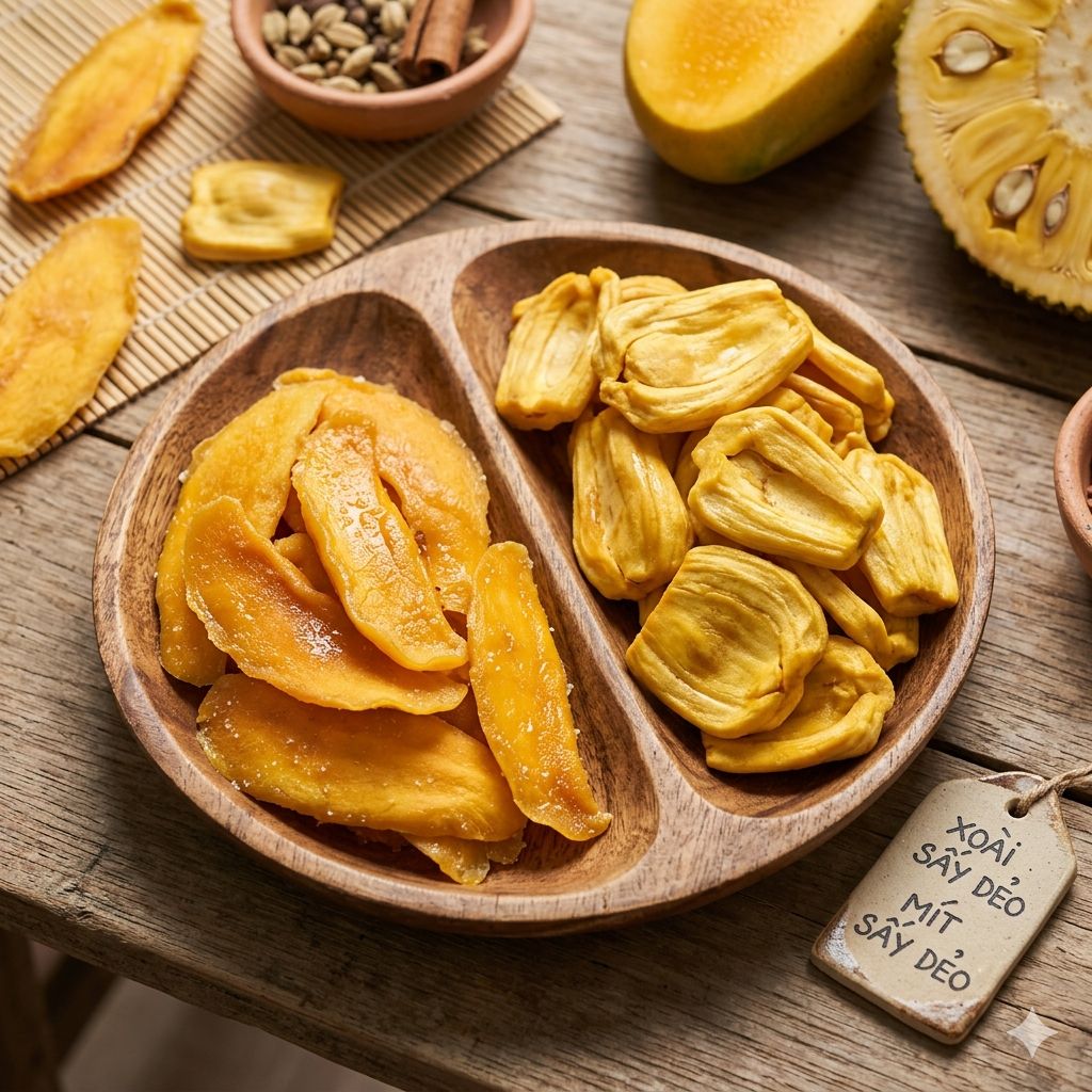 So Sánh Xoài Sấy Dẻo Và Mít Sấy Dẻo - Loại Nào Tốt Hơn?