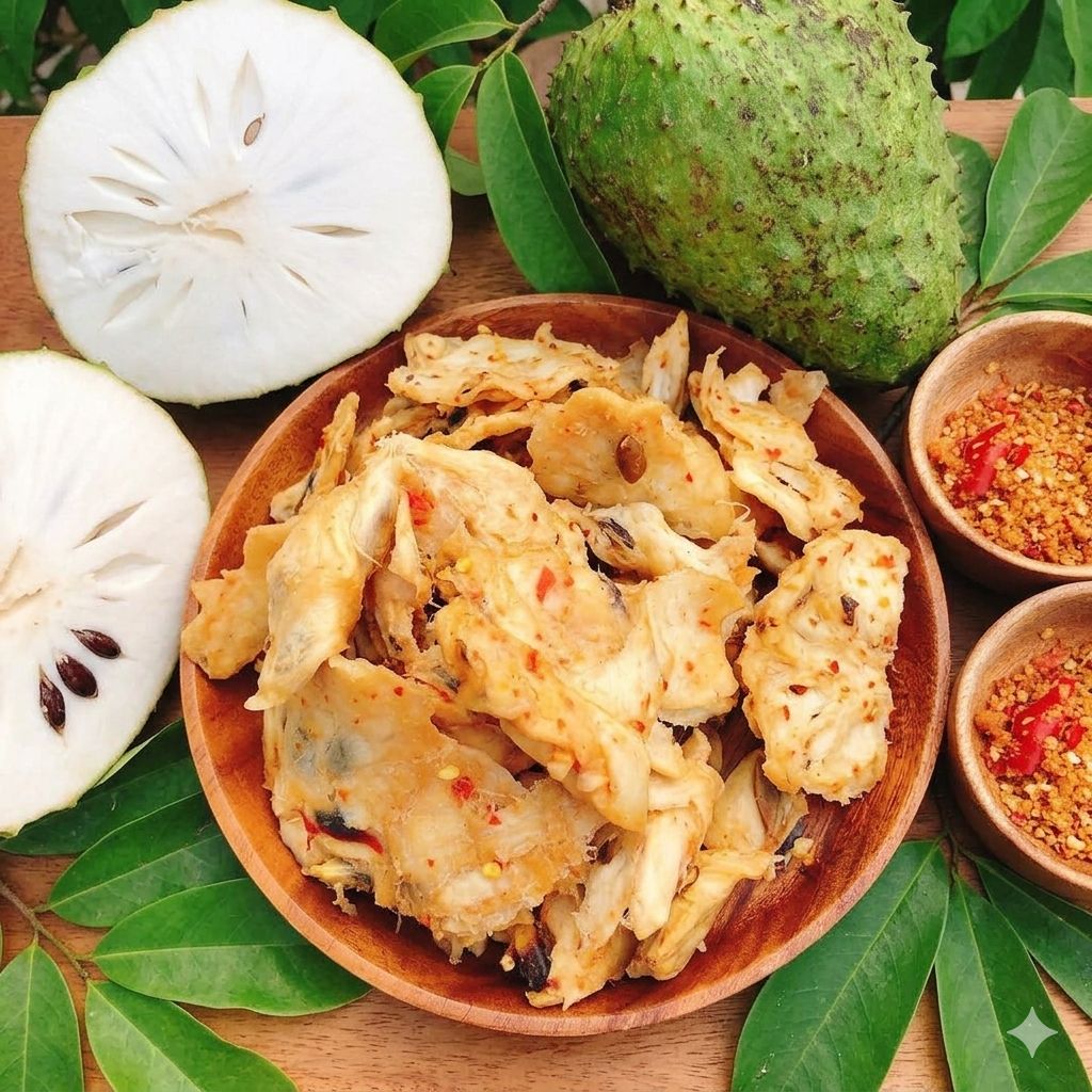 Mãng cầu sấy muối ớt là gì?