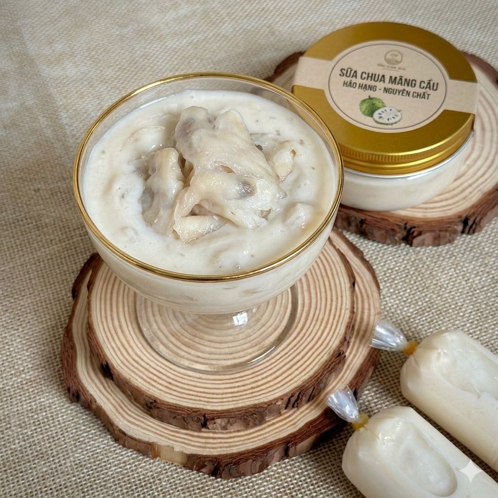 1. Sữa chua mãng cầu có lợi cho tiêu hóa