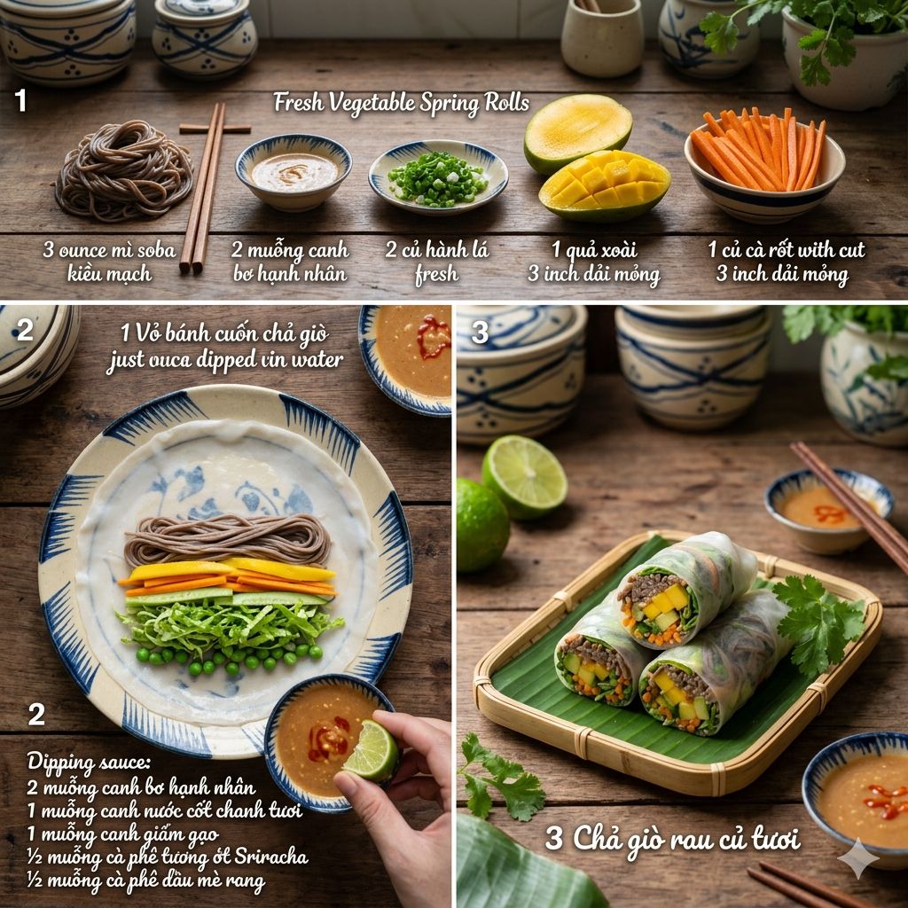 Chả giò rau củ là gì?