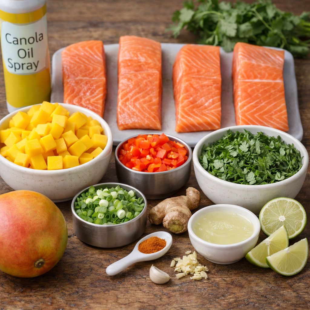 Cá hồi sốt xoài là gì?