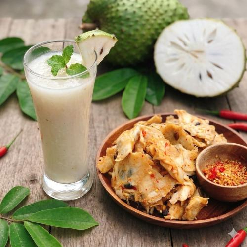 Mãng cầu sấy muối ớt bao nhiêu calo?