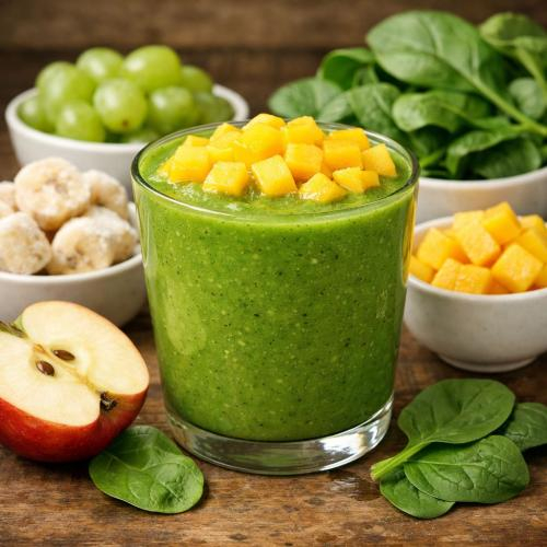 Sinh tố xanh chứa những chất dinh dưỡng nào?