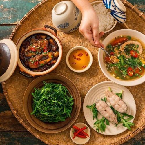 3. Kết hợp thực đơn ăn uống