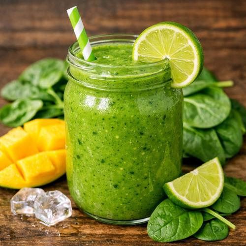 1. Dùng sinh tố xoài rau bina thay bữa sáng không?