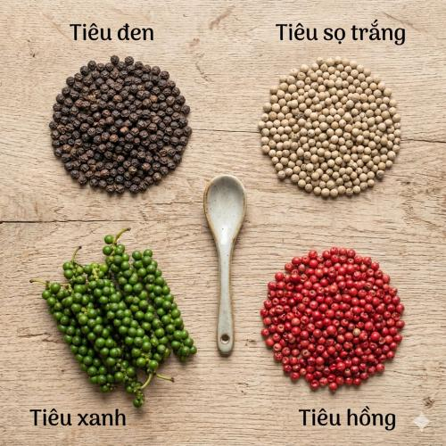Tỷ lệ piperine trong hạt tiêu là bao nhiêu?