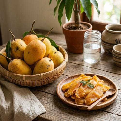 3. Ăn xoài sấy dẻo có bị mụn không?