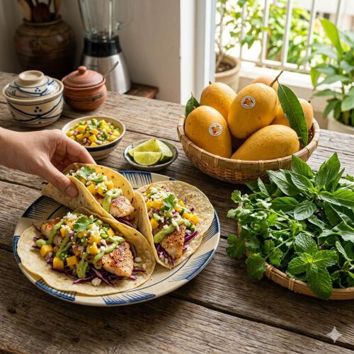 Taco Cá Hồng Sốt Xoài Có Tác Dụng Gì? Công Thức Taco Cá Hồng Sốt Xoài Dễ Làm