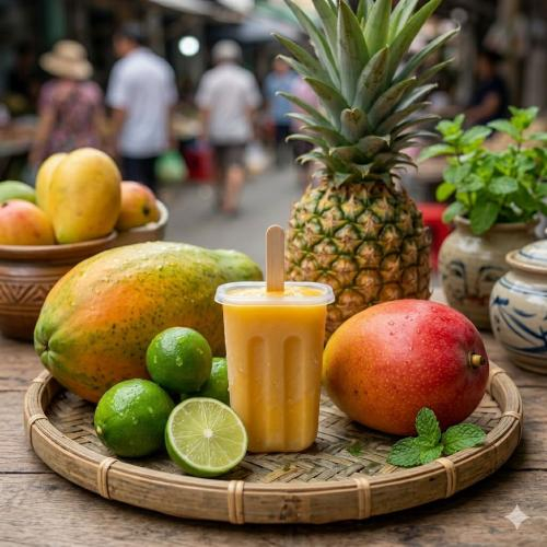 Cách Làm Kem Xoài Đu Đủ Dứa Giải Nhiệt Mùa Hè Tại Nhà