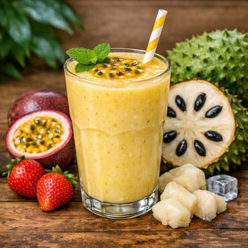 5. Sinh tố mãng cầu chanh leo