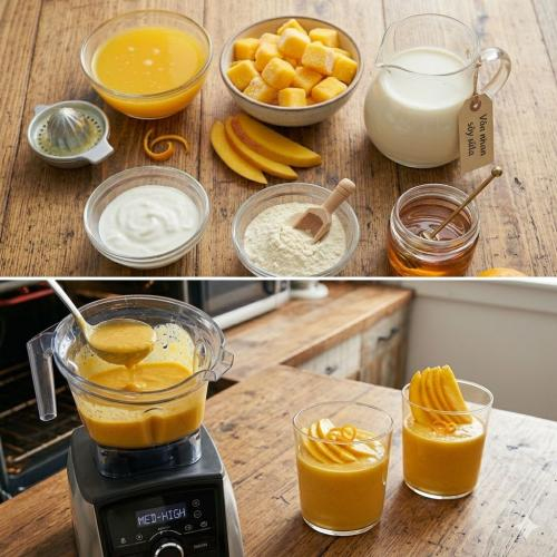 Sinh tố cam xoài là gì?