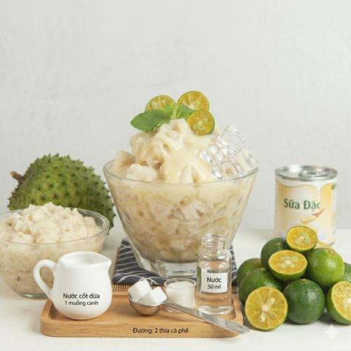 1. Nguyên liệu mãng cầu dầm