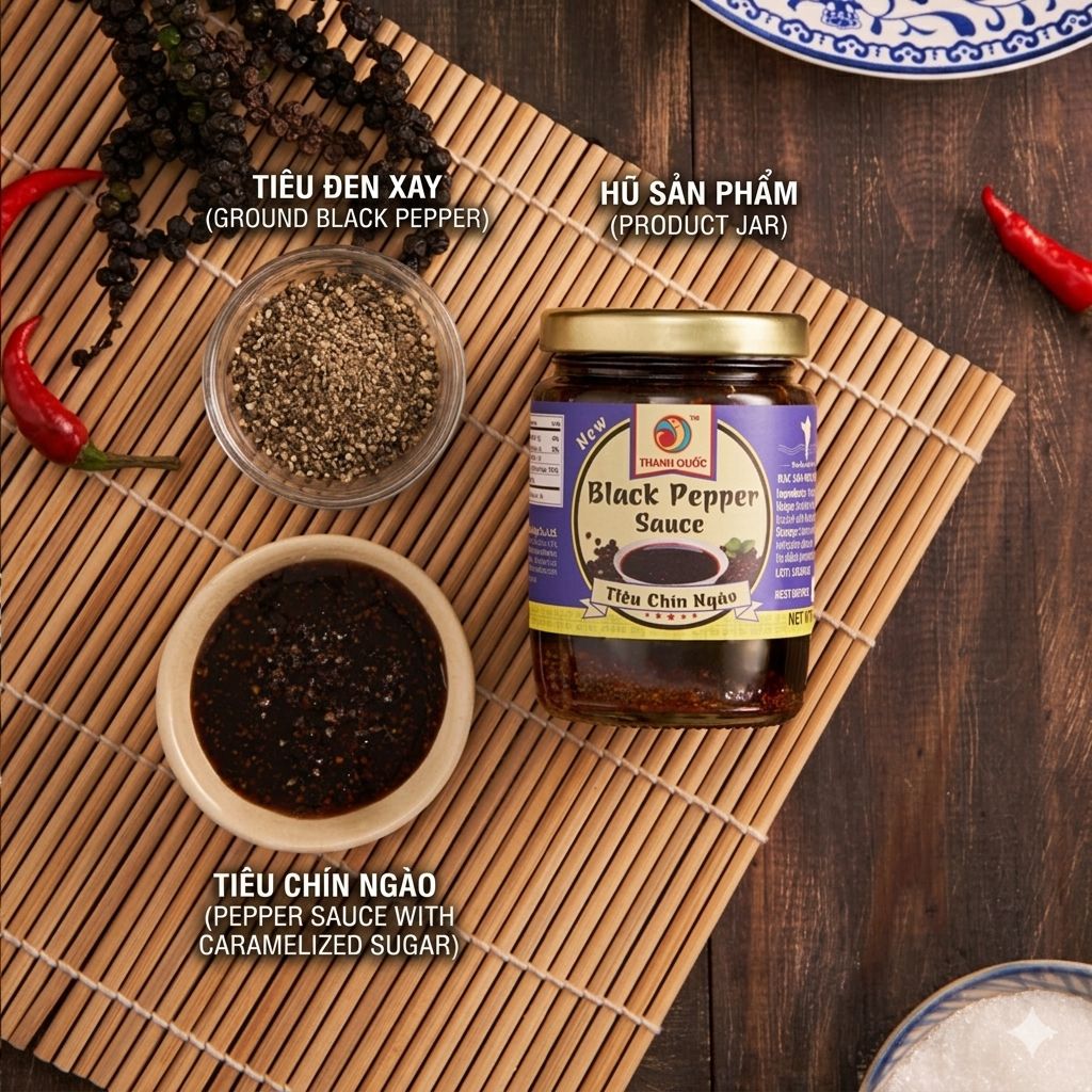 Nên Chọn Tiêu Chín Ngào Đường Hay Tiêu Đen Sấy Khô? So Sánh Chi Tiết