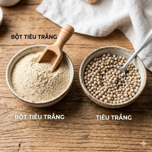 5. Hương vị của hạt tiêu