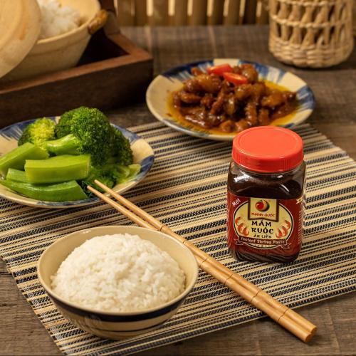 1. Chấm rau củ và trái cây