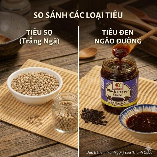 So Sánh Tiêu Sọ Và Tiêu Chín Ngào Đường: Đâu Là Lựa Chọn Tốt Nhất?