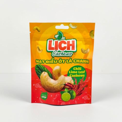 Hạt Điều Ớt Lá Chanh Kim Thư - Gói 40g