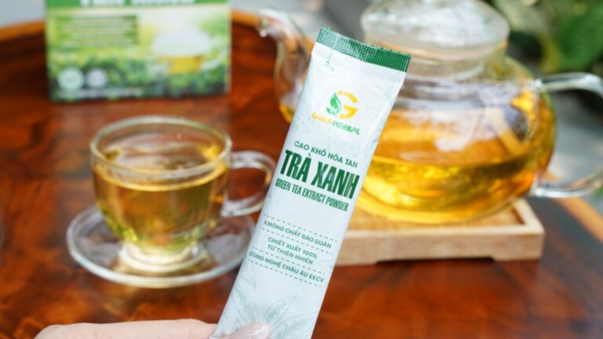 Trải nghiệm trà xanh – Gắn liền với lối sống lành mạnh