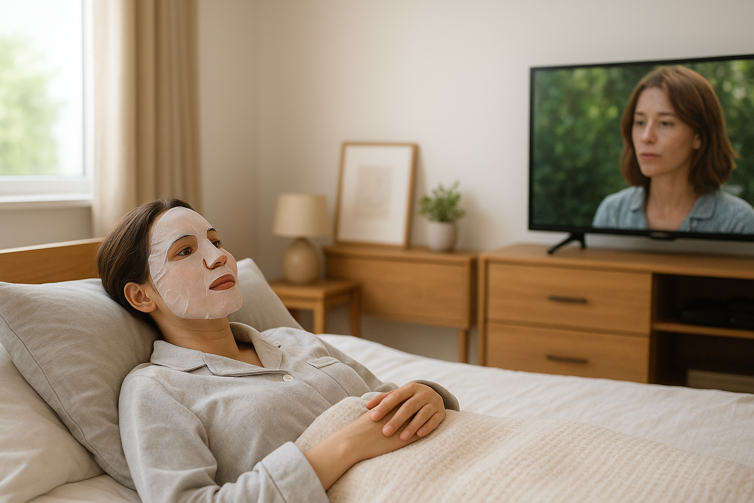 Cách 1: Đắp Mặt Nạ Lá Đinh Lăng Tươi