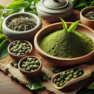 Bột trà xanh có mùi gì?