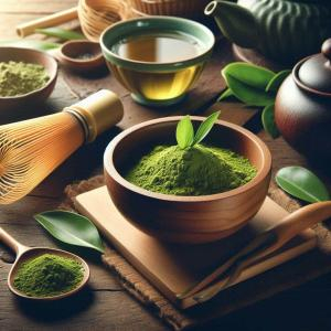 Đặc điểm của bột trà xanh dùng để đắp mặt