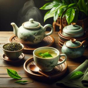 Đựng trà trong hũ kín