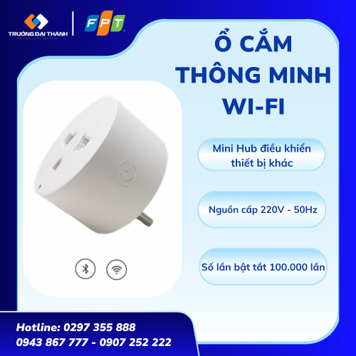 Ổ Cắm Thông Minh Wi-Fi