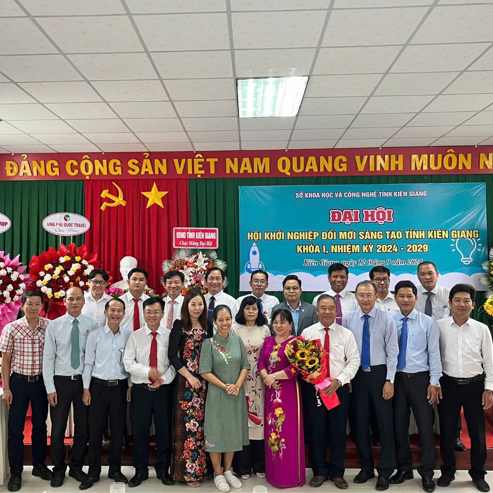 Đại Hội Thành Lập Hội Khởi Nghiệp Đổi Mới Sáng Tạo Tỉnh Kiên Giang