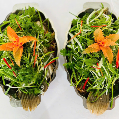 Cá Tai Tượng Hấp Hồng Kông