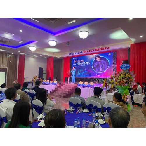 Ca sĩ nổi tiếng biểu diễn trong các sự kiện tại Phú Điền