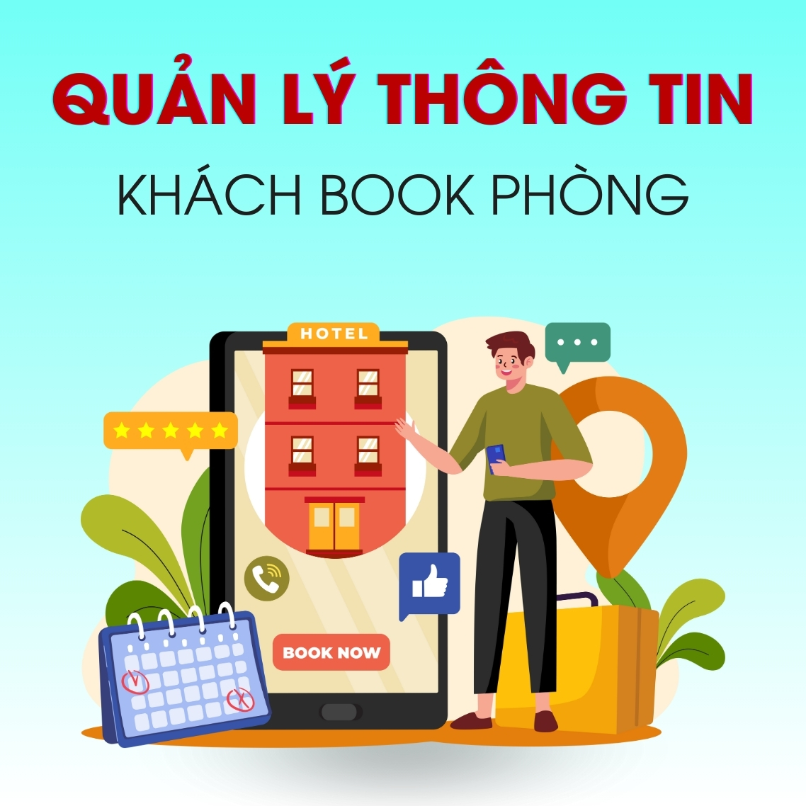 Quản Lý Thông Tin Khách Book Phòng