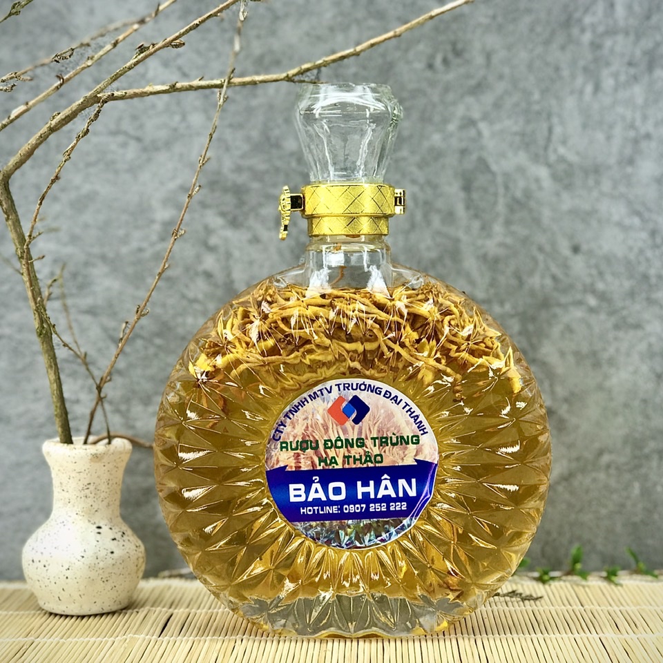 Rượu Đông Trùng Hạ Thảo – Tinh Hoa Dược Liệu Trong Từng Giọt Rượu