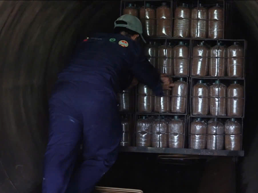 Bước 2: đóng túi & tiệt trùng