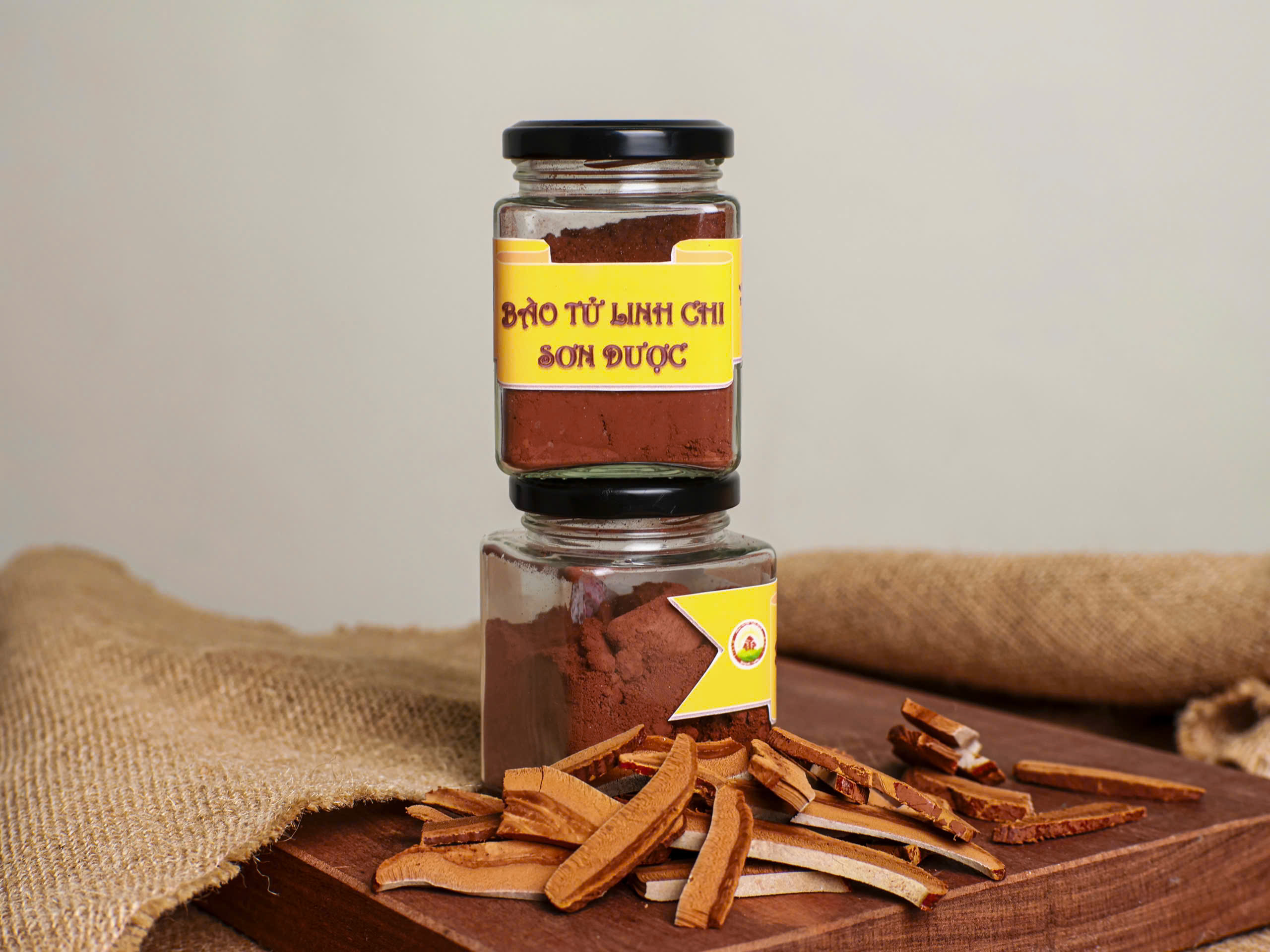 2. Bào tử nấm linh chi – “tinh hoa” ẩn trong lớp phấn vàng