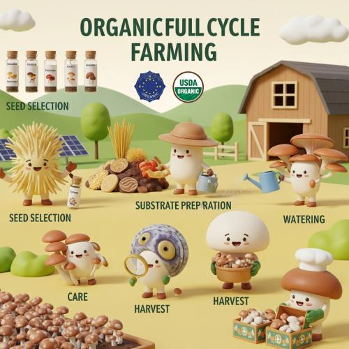 Nấm Hữu Cơ Là Gì? Nấm Hữu Cơ Tại Hiền Nương Farm