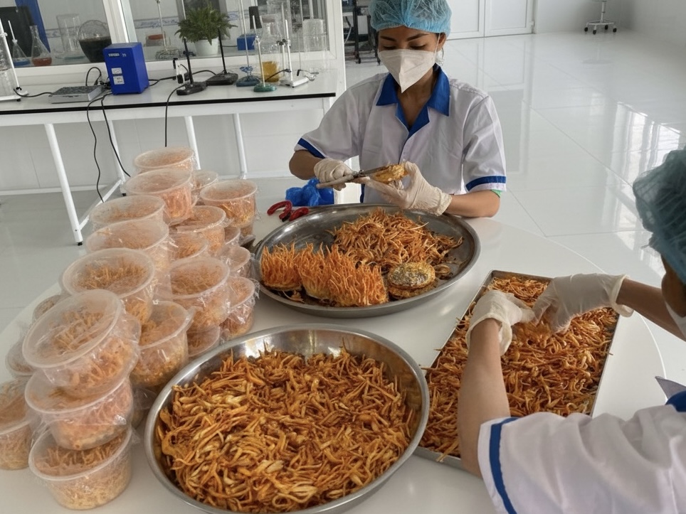 Mua nấm đông trùng hạ thảo sấy thăng hoa uy tín ở đâu?