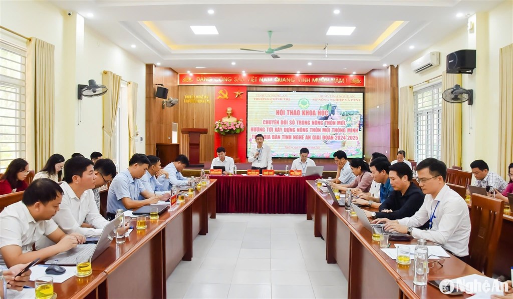 Nghệ An thúc đẩy chuyển đổi số xây dựng nông thôn mới thông minh giai đoạn 2024-2025