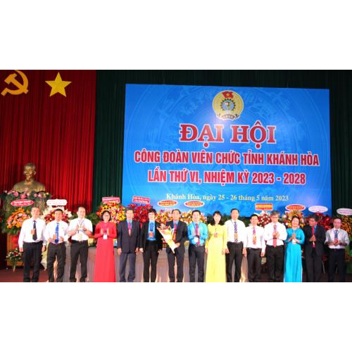 Đại hội Công đoàn Viên chức tỉnh Khánh Hòa lần thứ VI