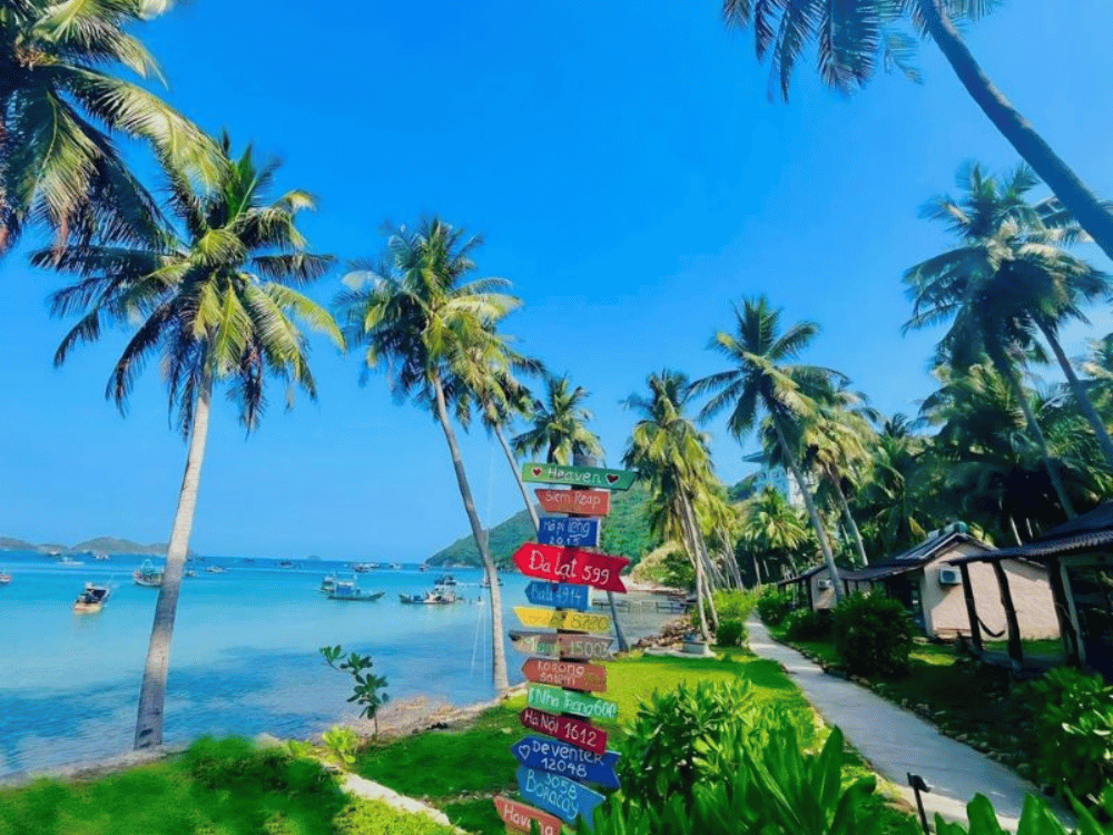 Vị trí của Langchia Nam Du Resort nằm ở đâu?