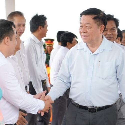 Đồng Chí Nguyễn Trọng Nghĩa Thăm, Làm Việc Tại Đặc Khu Kiên Hải, Tỉnh An Giang