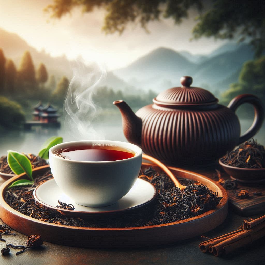 Chọn trà đen có màu nâu đen đều, ít vụn