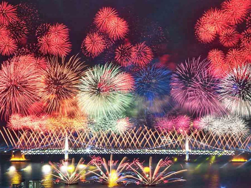 1. Lễ hội pháo hoa quốc tế Seoul