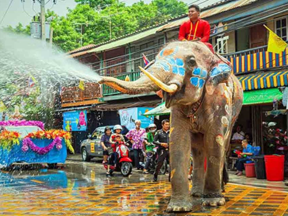Tham gia lễ hội Songkran ở đâu?