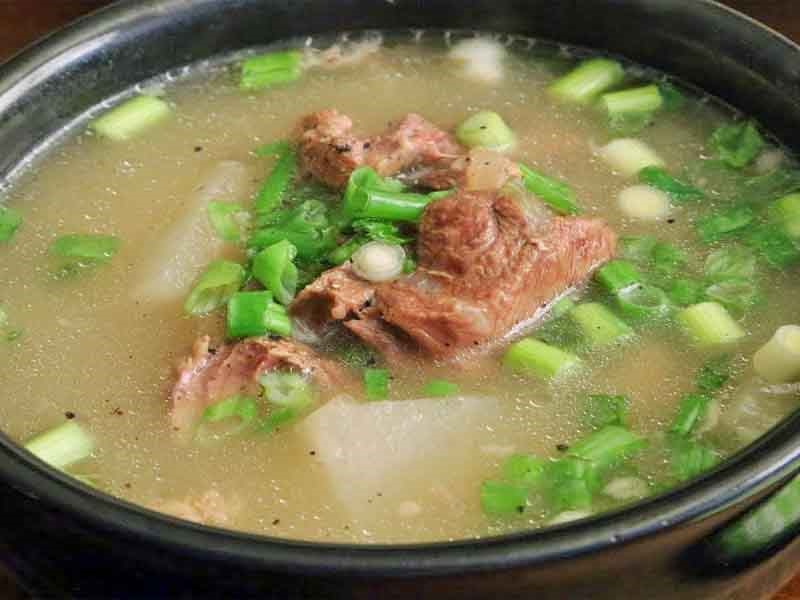Seolleongtang – Canh bò