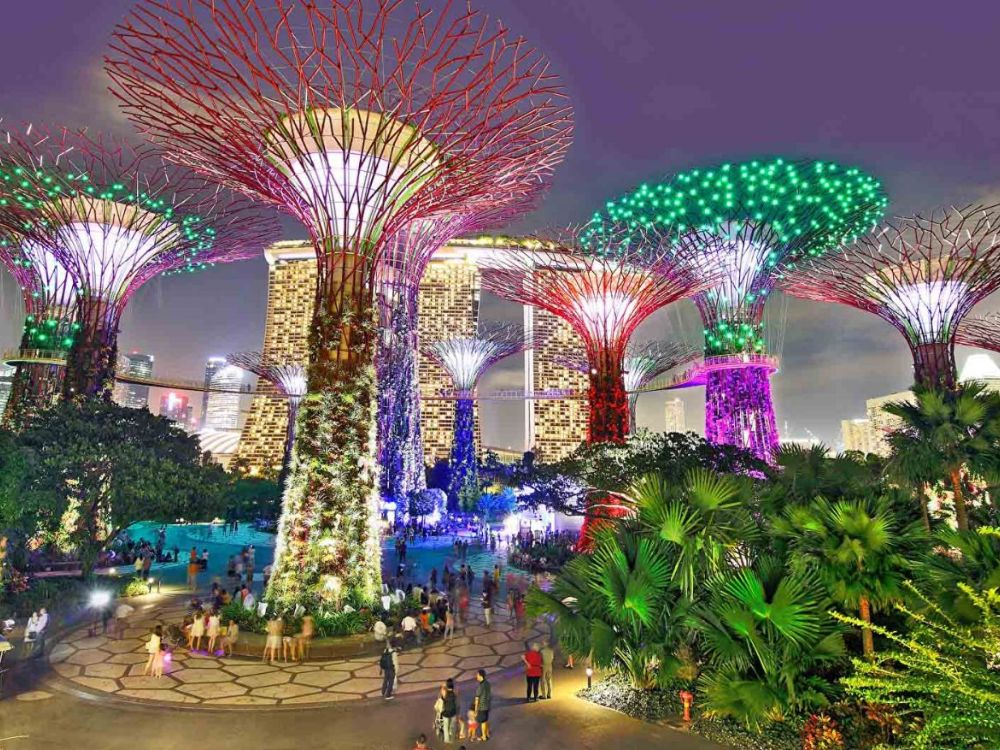 1. Siêu cây nhân tạo tại Garden by the Bay